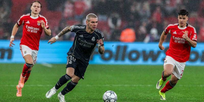 Benfica vs Real Madrid đều đang thi đấu tự tin